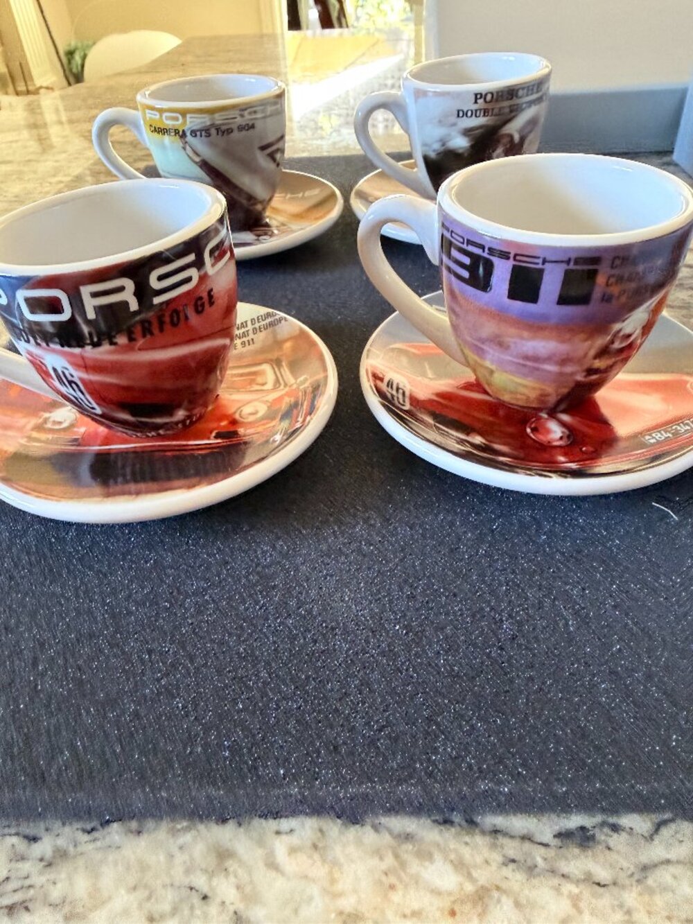 NWT: Porsche Vintage Expresso set